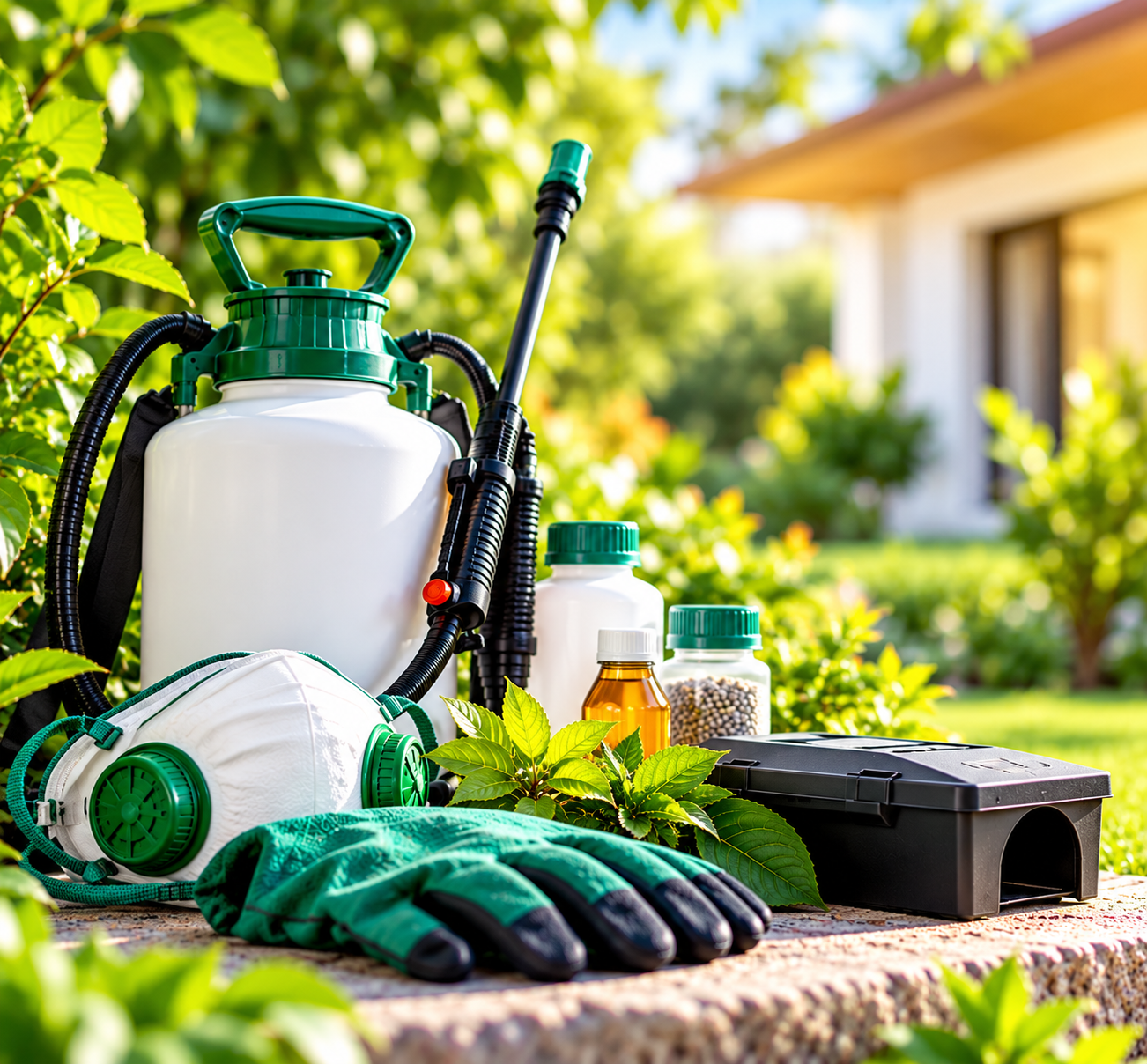 Pest control treatment process