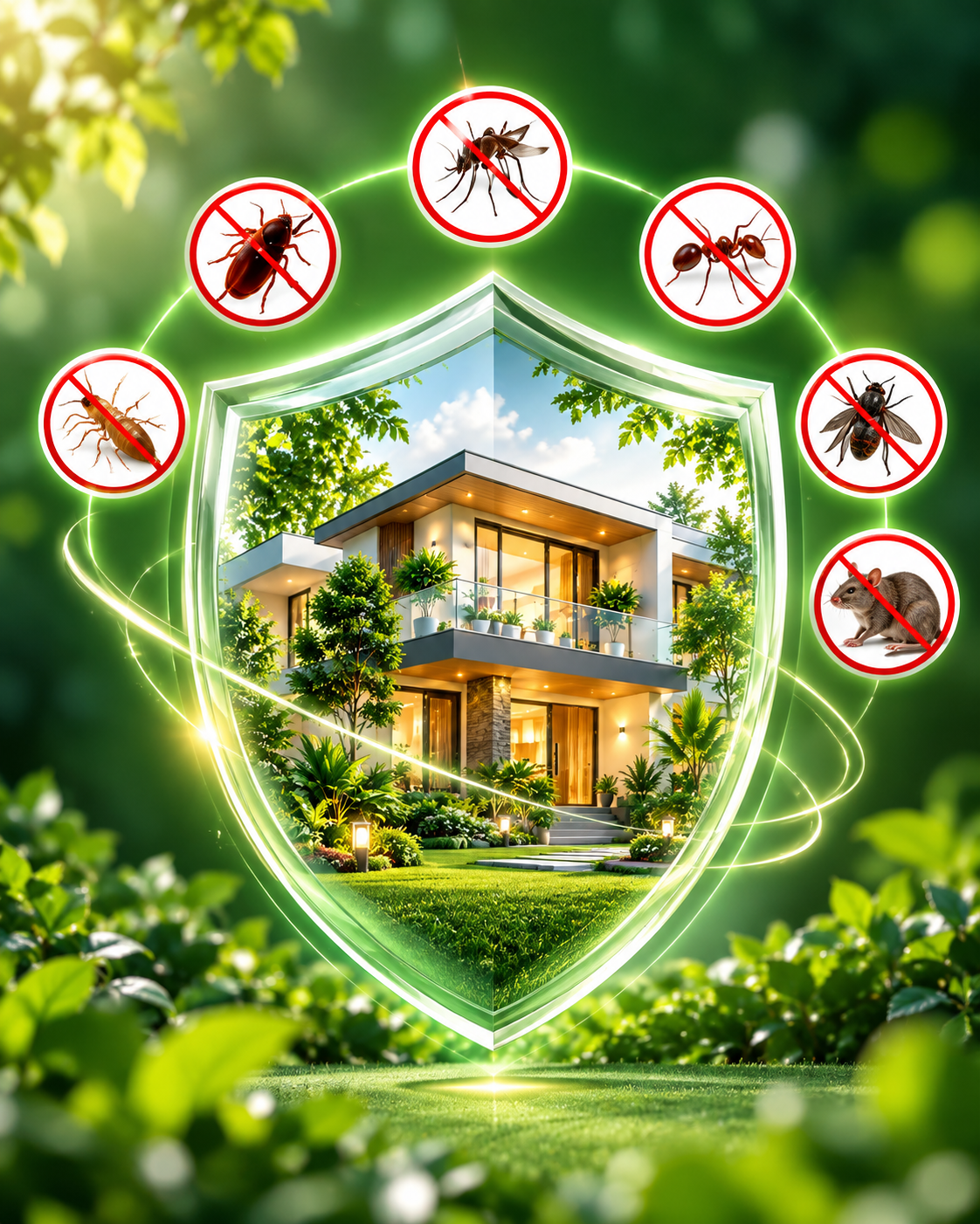 Professional pest control service